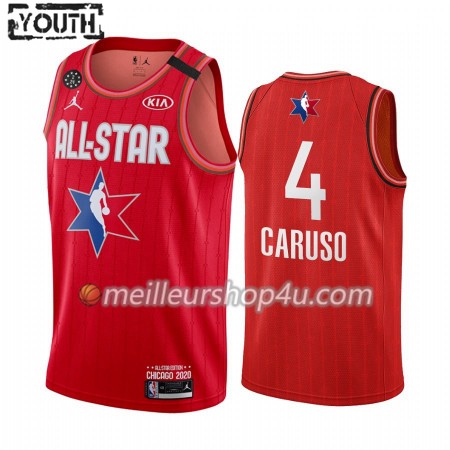 Maillot Basket Enfant Los Angeles Lakers Alex Caruso 4 2020 All-Star Jordan Brand Rouge Swingman